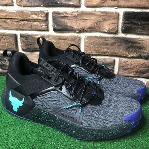 Under Armour Project Rock 6 Training Shoes Men's Size 11 Black New 3026534-002